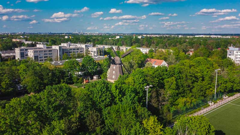 The Britzer Muhle is one of the eight remaining windmills in Berlin, and it is the only surviving windmill that used to exist in Neukölln. Also, it’s the only remaining fully functional windmill in Berlin, and these are some of the many reasons why you need to visit this place.