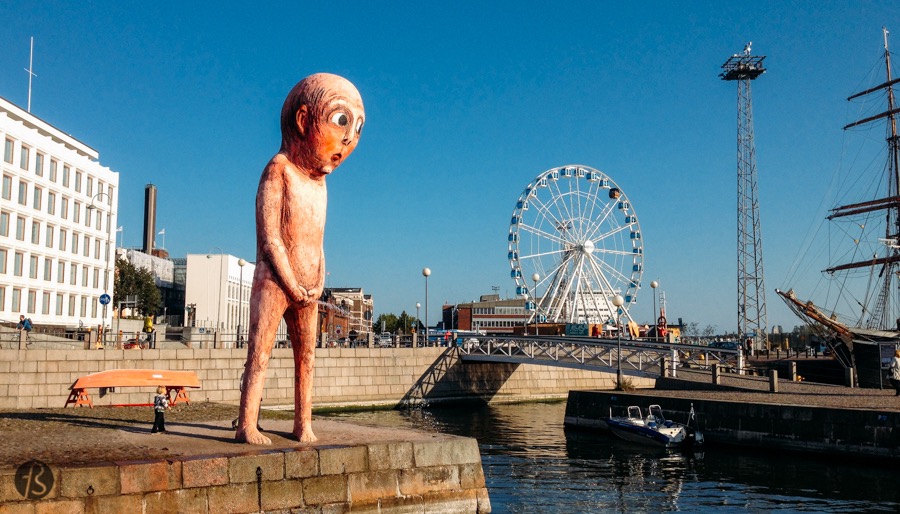 Helsinki's Pissing Statue: Bad Bad Boy from Tommi Toija