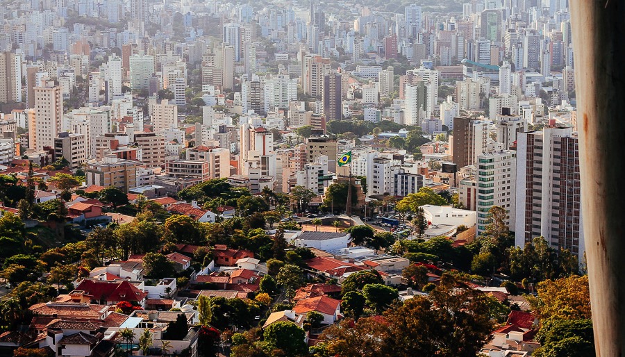 Belo Horizonte from Above - Mirante do Mangabeiras in Belo Horizonte