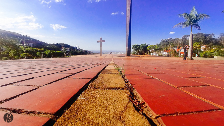 Belo Horizonte from Above - Praça do Papa in Belo Horizonte