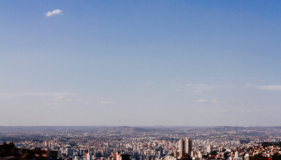 Belo Horizonte from Above - Praça do Papa in Belo Horizonte