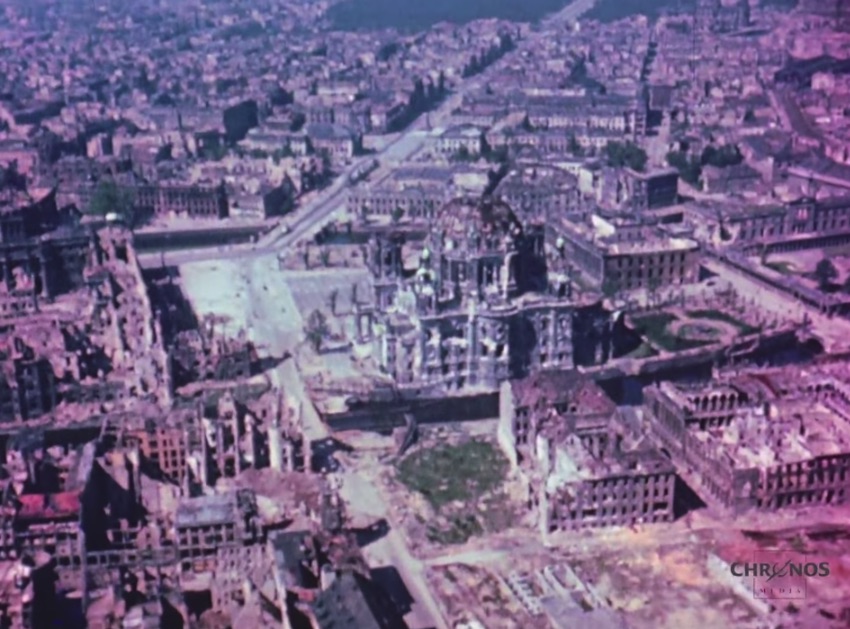 Berlin 1945 in Video: We all know that Berlin was the Capital of Nazi Germany and, because of that, the city paid a high prize for being the capital of a country going to war against half the world.