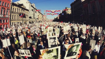 Immortal Regiment: The day we marched with the veterans in St. Petersburg