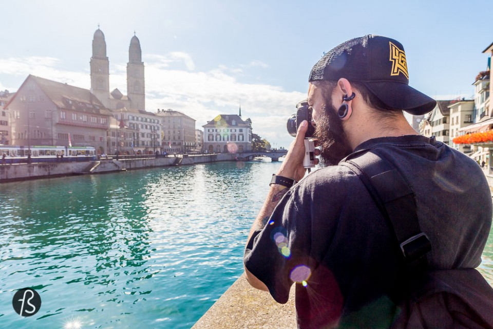 Six Hours in Zurich - From the bridge in front of Zürich Storchen, you can see the famous Fraumünster Church. Across the river, it’s where you can see Grossmünster, a iconic twin towered romanesque cathedral that was inaugurated around 1220.