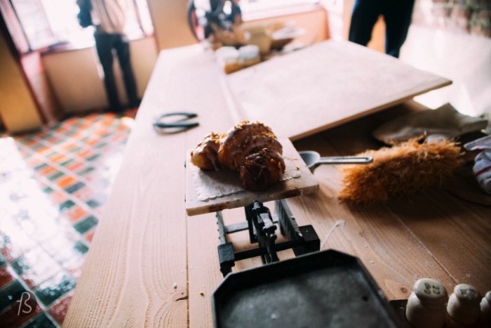 This is not a restaurant tip but something you have to eat while in Poznan. St Martin’s Croissant is a local delicacy made with pastry and white poppy seeds. Nowadays it is one of the most famous pastries from Poland and it is even protected by The European Union Certificate of Authenticity.