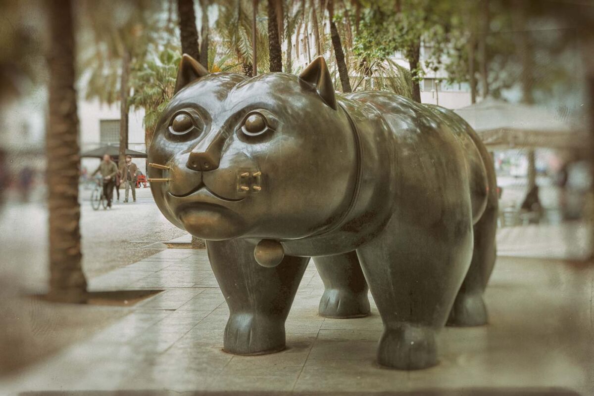 If you're a cat lover and happen to be in Barcelona, one of the must-see attractions is the Botero Cat. This iconic bronze sculpture has become a symbol of the city and the Raval neighborhood, where it currently resides at the end of the avenue.