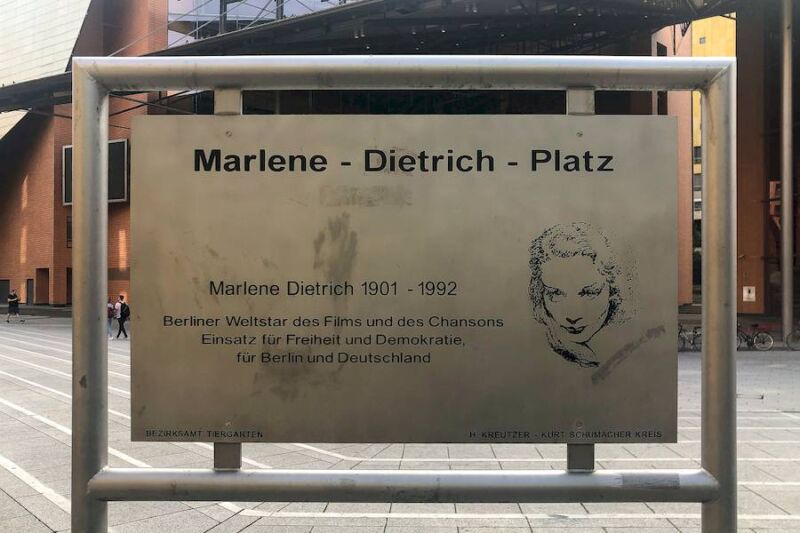 The bustling district around Potsdamer Platz is home to Marlene-Dietrich-Platz, a modern square paying homage to her lasting impact. After the fall of the Berlin Wall and the reunification, Berlin immortalized Dietrich here, in what was once 'no man's land' between East and West.