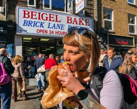 A trip to London is only complete with a pilgrimage to Beigel Bake. This iconic Brick Lane bakery has been serving deliciousness since 1974. Whether in an early morning queue after a night out or simply craving an exceptional bagel, this 24/7 institution delivers.