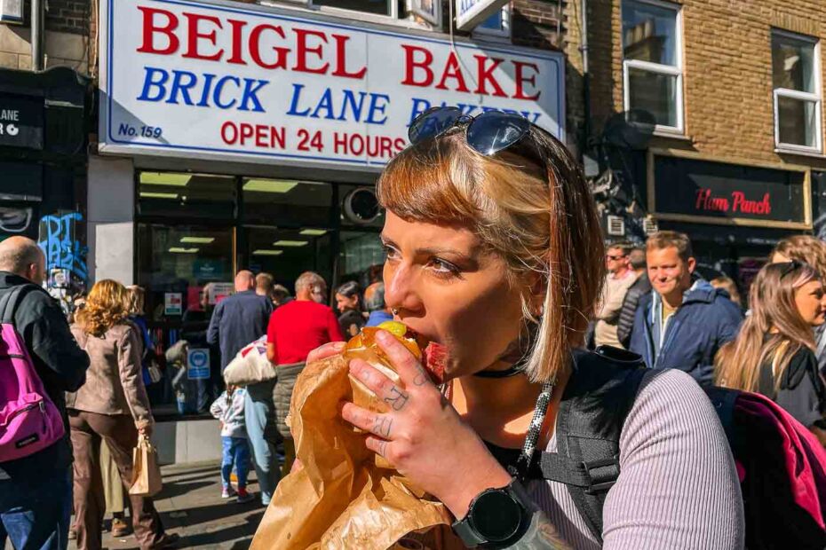 A trip to London is only complete with a pilgrimage to Beigel Bake. This iconic Brick Lane bakery has been serving deliciousness since 1974. Whether in an early morning queue after a night out or simply craving an exceptional bagel, this 24/7 institution delivers.