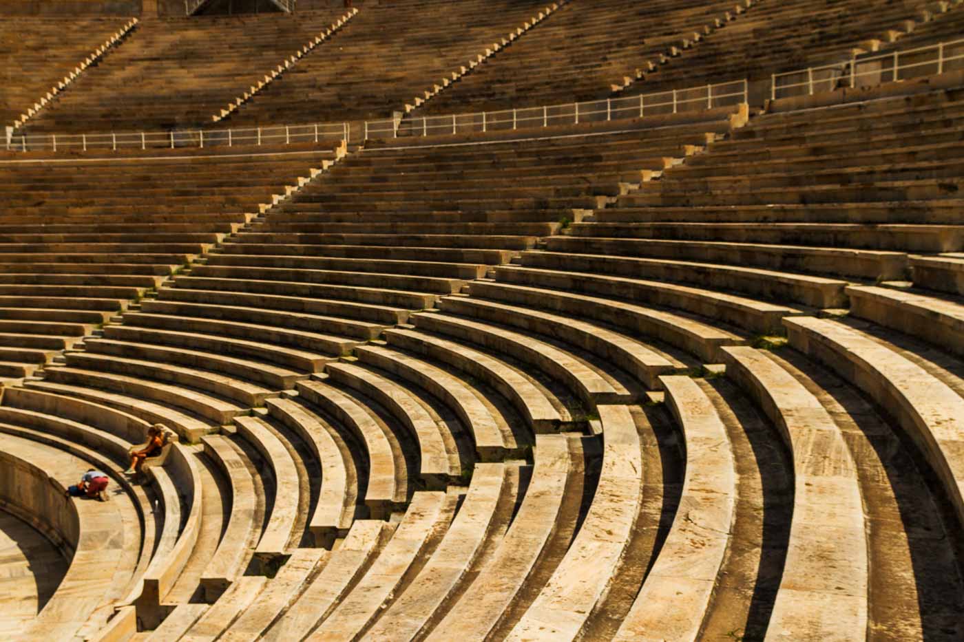 If you are an architecture or a sports fan, take advantage of the Panathenaic Stadium, where the first modern Olympic Games took place. This is the place to run around the track while you imagine the crowd's roar and feel the goosebumps rise. 