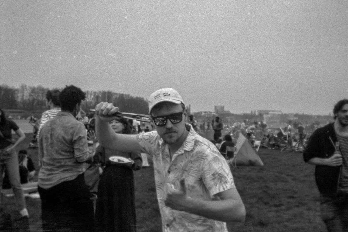 I bought my Fanta camera in the summer of 2023 but only recently put a roll of film in it. The black-and-white pictures you see here are from that roll that I finally made it through in July 2024. Also, the pictures might look off here since this was one of the first rolls I self-developed at home, and I'm still learning how to do that properly. 