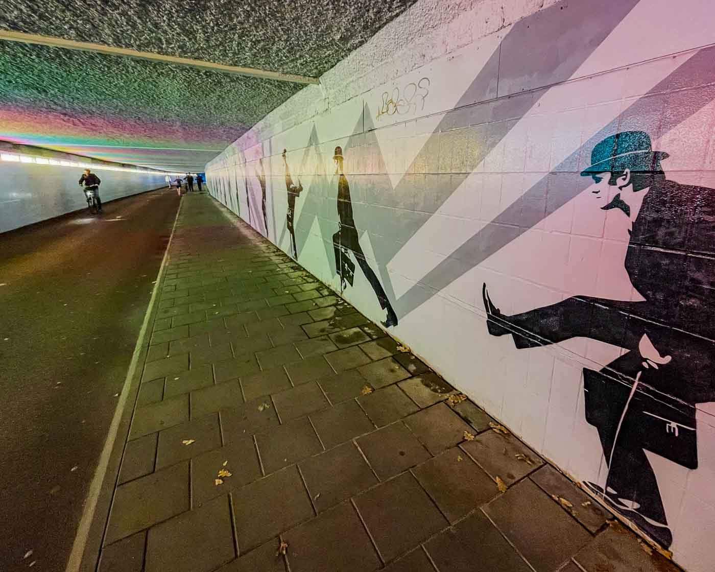 If you're a Monty Python fan like me, add the Silly Walks Tunnel in Eindhoven to your travel bucket list. This pedestrian tunnel is a hilarious tribute to the iconic "Ministry of Silly Walks" sketch from the British comedy show.