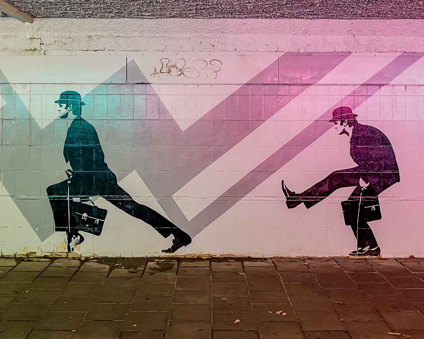 If you're a Monty Python fan like me, add the Silly Walks Tunnel in Eindhoven to your travel bucket list. This pedestrian tunnel is a hilarious tribute to the iconic "Ministry of Silly Walks" sketch from the British comedy show.