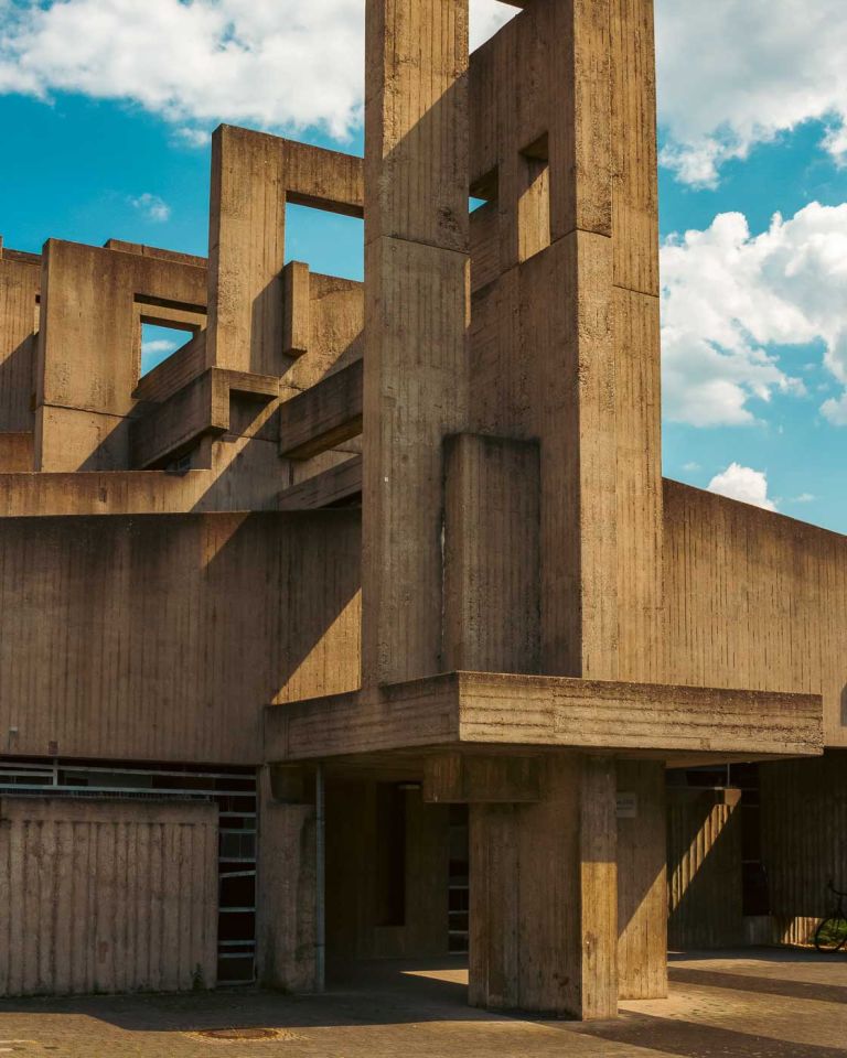 When you think of Cologne, Germany, what comes to mind? The majestic Köln Cathedral with its towering spires? I'm here to show you a different type of church—one hidden amongst the more traditional architecture—the St. Johannes XXIII Church, a stunning example of brutalist architecture.