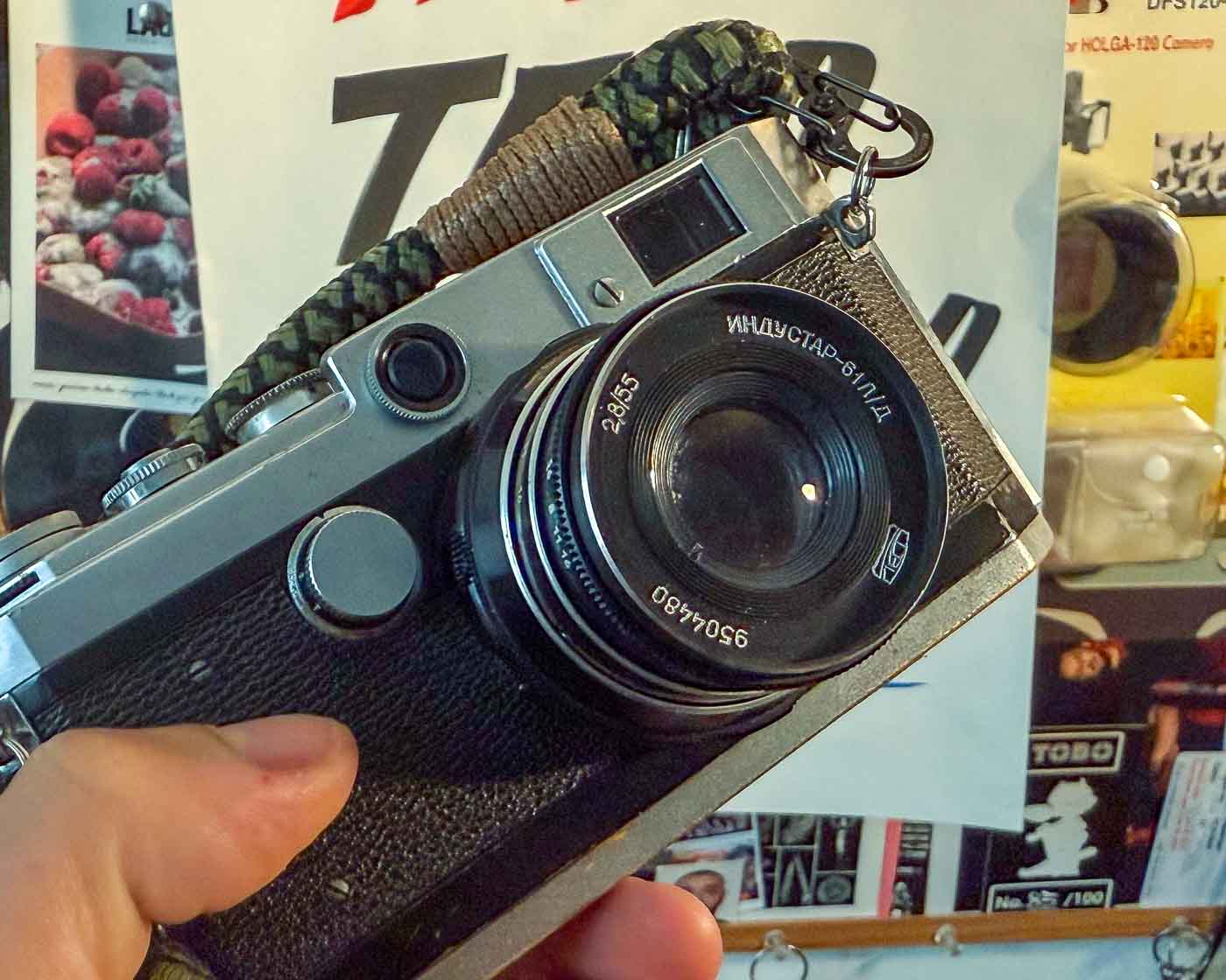 Ultimately, the Canon L-1 offers a rich, hands-on photographic experience. It’s a camera that encourages you to slow down and focus on the scenery, compose your shots carefully, and master the art of photography without relying on modern conveniences. It's an excellent choice for any travel photographer looking to add a touch of vintage charm to their kit while capturing stunning images on the go.