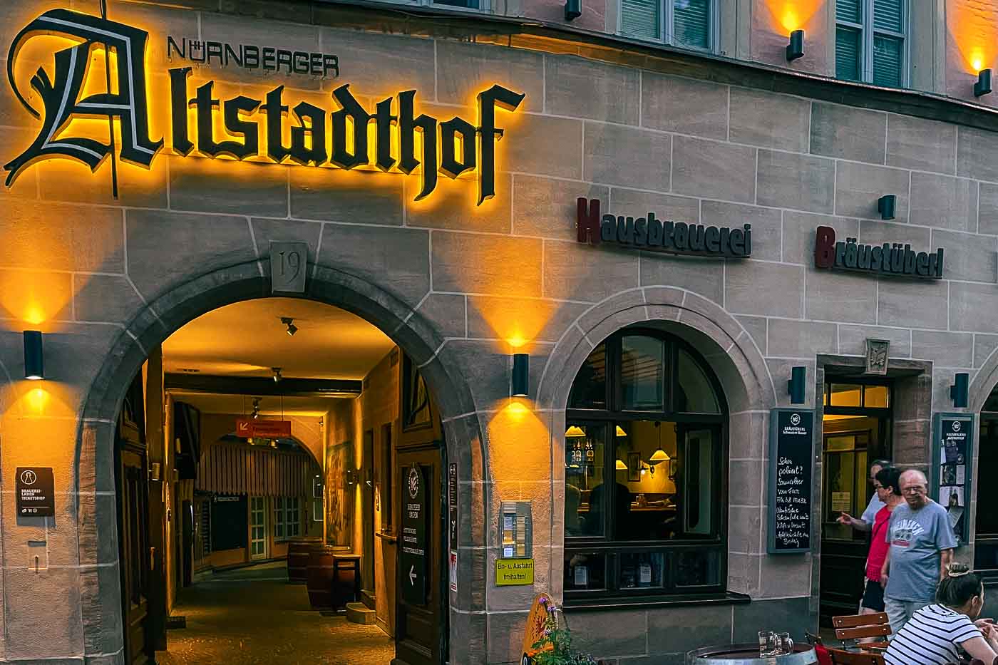 Nuremberg is built on a network of underground passages, and many of these Felsengänge (rock-cut cellars) were historically used to store beer, keeping it cool and fresh year-round. The Hausbrauerei Altstadthof is a small, organic brewery that continues this tradition.