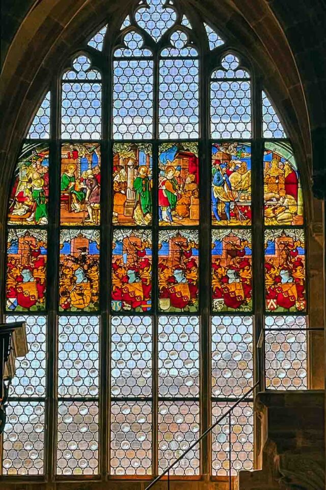 Dominating the southern half of the Old Town, St. Lorenz is one of Nuremberg's most magnificent Gothic masterpieces. Consecrated in the mid-13th century, its sheer size and ornate facade immediately command attention.