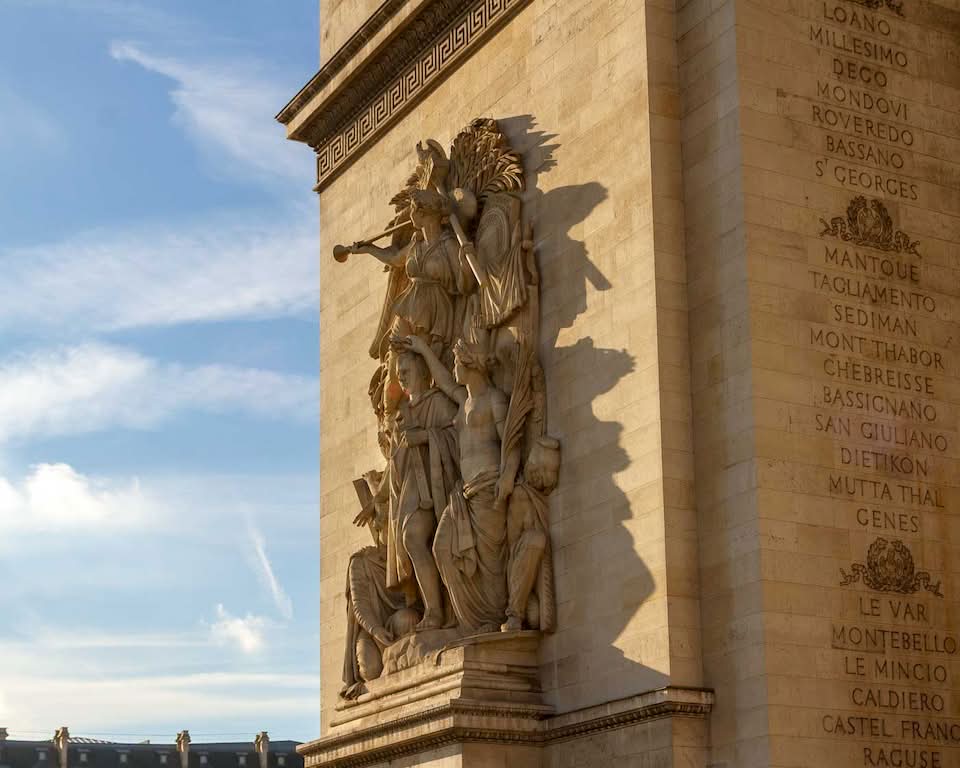 Despite being in the middle of the insane to reach Place Charles de Gaulle, the Arc de Triomphe is worth the risk of getting killed in the Paris traffic. This is one of the most famous buildings in the world and is an essential stop in any itinerary in the French capital.