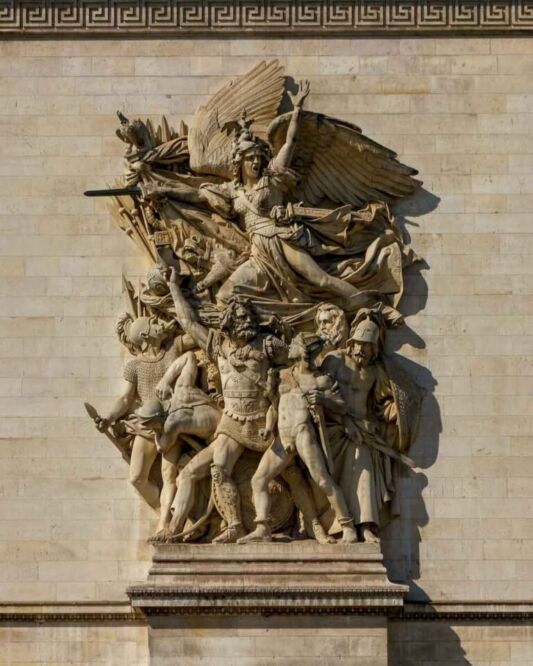 Despite being in the middle of the insane to reach Place Charles de Gaulle, the Arc de Triomphe is worth the risk of getting killed in the Paris traffic. This is one of the most famous buildings in the world and is an essential stop in any itinerary in the French capital.