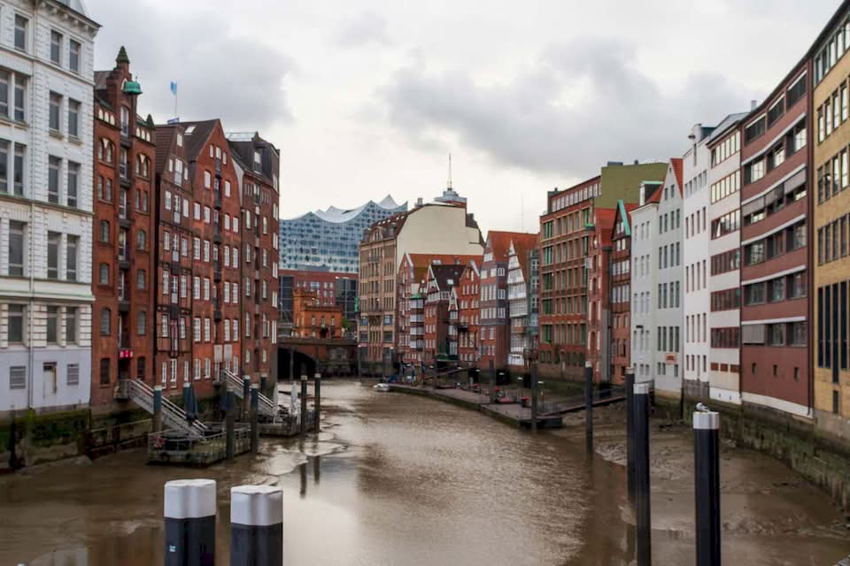 No trip through the historic Hamburg can be complete without a walk around the Speicherstadt, the largest warehouse district in the entire world. Everything in the area was built on top of thousands of oak piles. These huge brick buildings were once the main way that coffee, tea, and spices got to Germany.