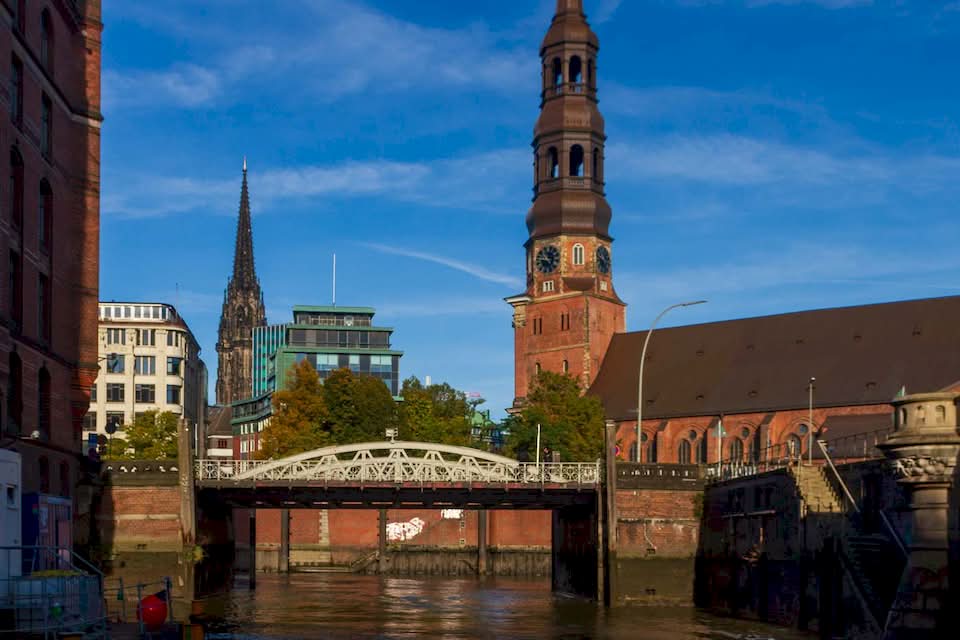 No trip through the historic Hamburg can be complete without a walk around the Speicherstadt, the largest warehouse district in the entire world. Everything in the area was built on top of thousands of oak piles. These huge brick buildings were once the main way that coffee, tea, and spices got to Germany.