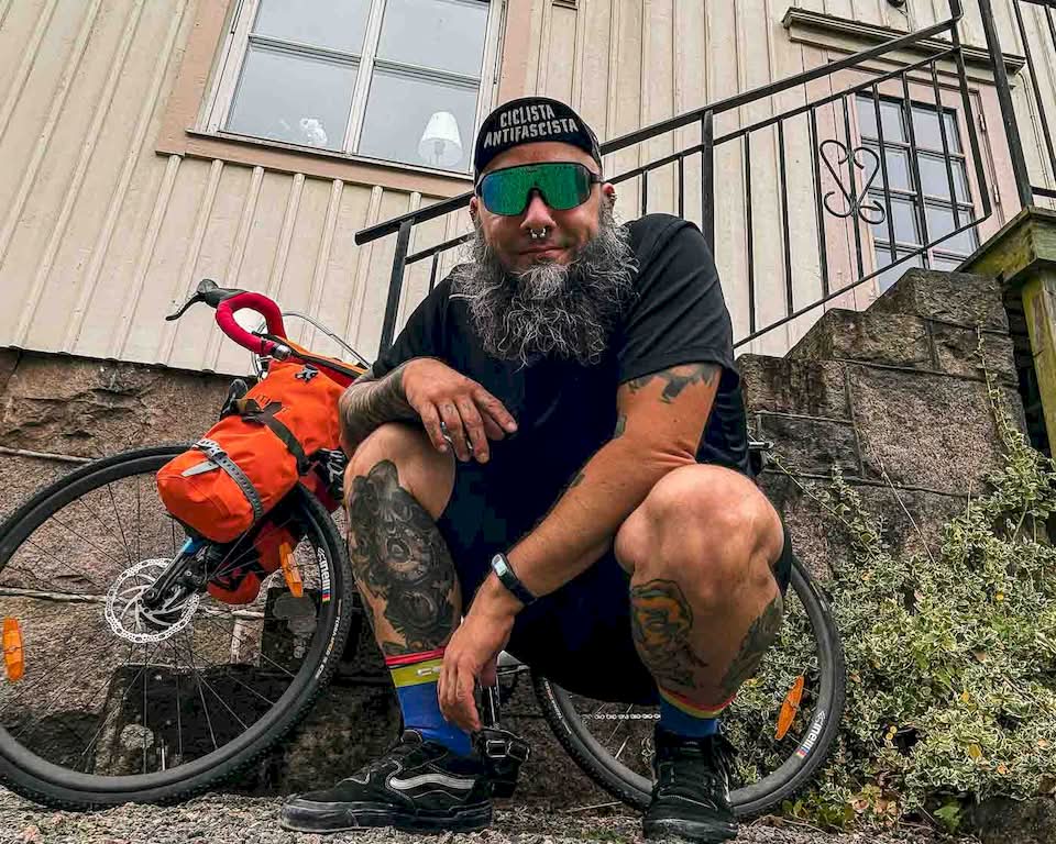 I spent the night at Anna’s Bed & Kitchen, and it was an excellent place to relax after more than 100 kilometers on my bike. This hotel is in an old farm outside Varberg, and there was another cyclist there. We talked about his ride from London to Gothenburg, and it was cool to share the experience on the road with someone else.