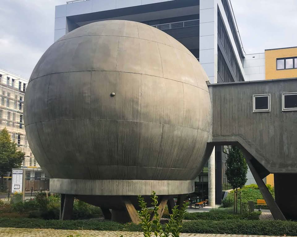 The Isothermal Spherical Laboratories are among Berlin's best-kept secrets if you value the sculptural potential of unfinished concrete and wish to see a singular piece of Cold War history.