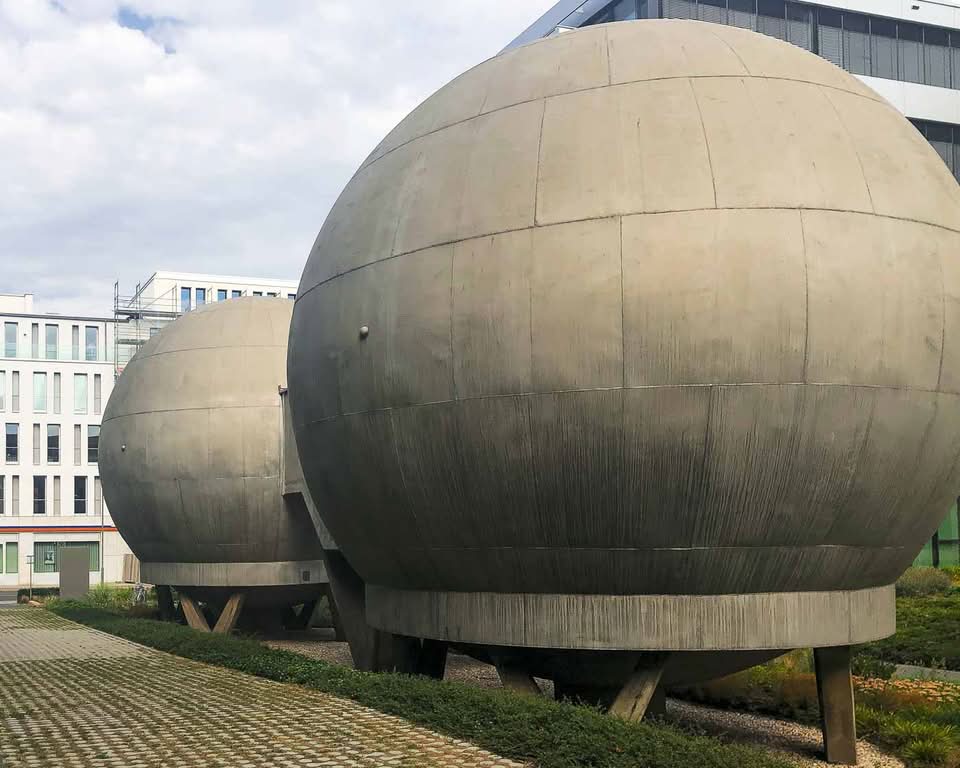 The Isothermal Spherical Laboratories are among Berlin's best-kept secrets if you value the sculptural potential of unfinished concrete and wish to see a singular piece of Cold War history.