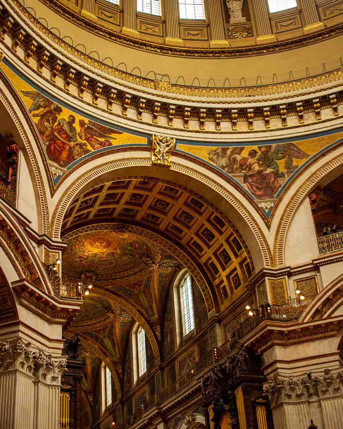 Climbing to the dome of St. Paul's Cathedral is an incredible experience that elevates a typical sightseeing trip to the pinnacle of a trip to London. Regardless of your interest in the centuries-long royal history, the architectural significance, or the physical difficulty of ascending 528 steps to the summit.
