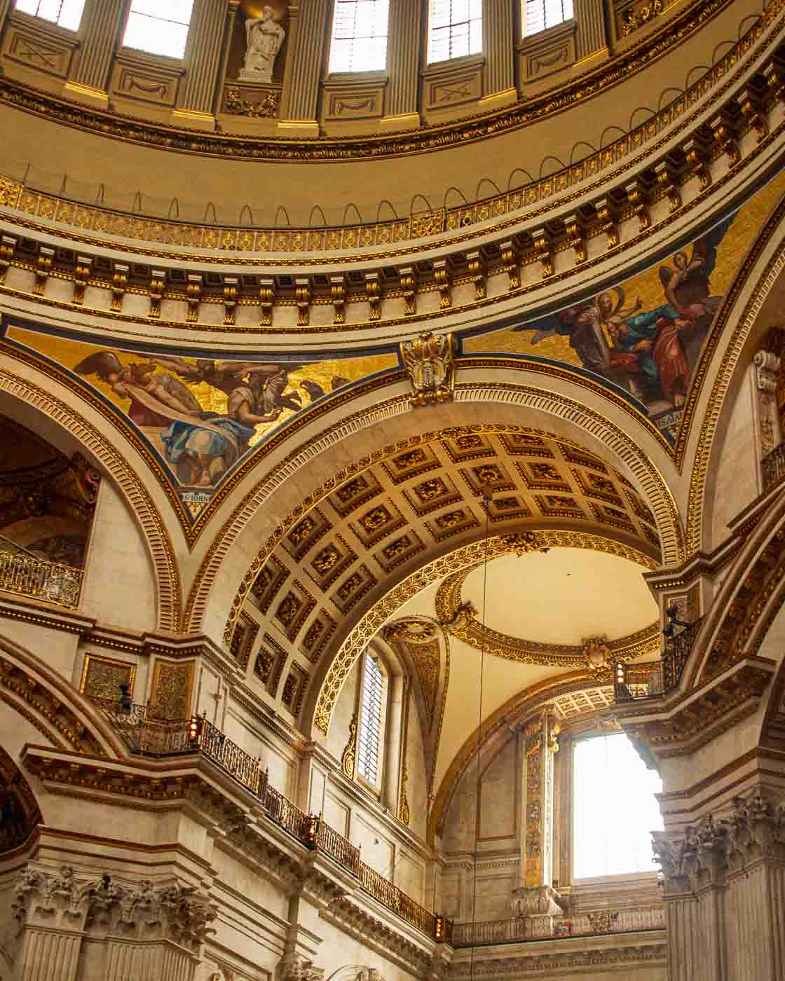 Climbing to the dome of St. Paul's Cathedral is an incredible experience that elevates a typical sightseeing trip to the pinnacle of a trip to London. Regardless of your interest in the centuries-long royal history, the architectural significance, or the physical difficulty of ascending 528 steps to the summit.